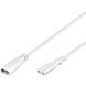 Kabel zasilający C7 do C8 2m biały