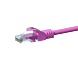 Kabel krosowy UTP CAT5e 0,50 m różowy - CCA