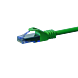 Kabel krosowy UTP CAT6a 50m zielony - 100% miedź