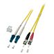 Kabel światłowodowy dupleksowy OS2 LC-ST 7,50m