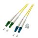 Kabel światłowodowy dupleksowy OS2 LC/APC-LC 20m
