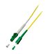 Kabel światłowodowy OS2 simplex LC/APC-SC/APC 1m
