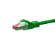 Kabel krosowy CAT6 S/FTP (PIMF) 2m zielony
