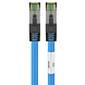 Kabel krosowy Cat8 S/FTP (PIMF) 0,50 m niebieski