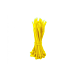 Opaski zaciskowe 280mm żółte - 100 szt.
