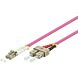 Kabel światłowodowy LC-SC OM4 1m