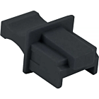 Zaślepki portów RJ45, zestaw 10 szt., czarne