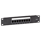 Panel krosowy UTP CAT6 10 cali - 8 portów