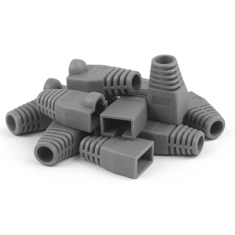 DANICOM Dźwigar kablowy RJ45 szary - 10 sztuk