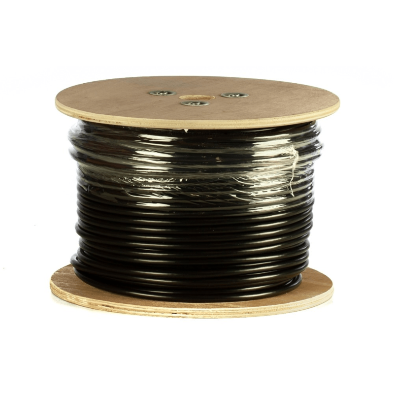 DANICOM CAT6 FTP 50m Kabel zewnętrzny na rolce sztywny - PE (Fca)