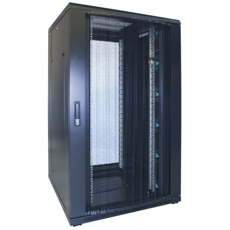 Szafa serwerowa 27U z drzwiami perforowanymi 800x800x1400mm (szer. x gł. x wys.)