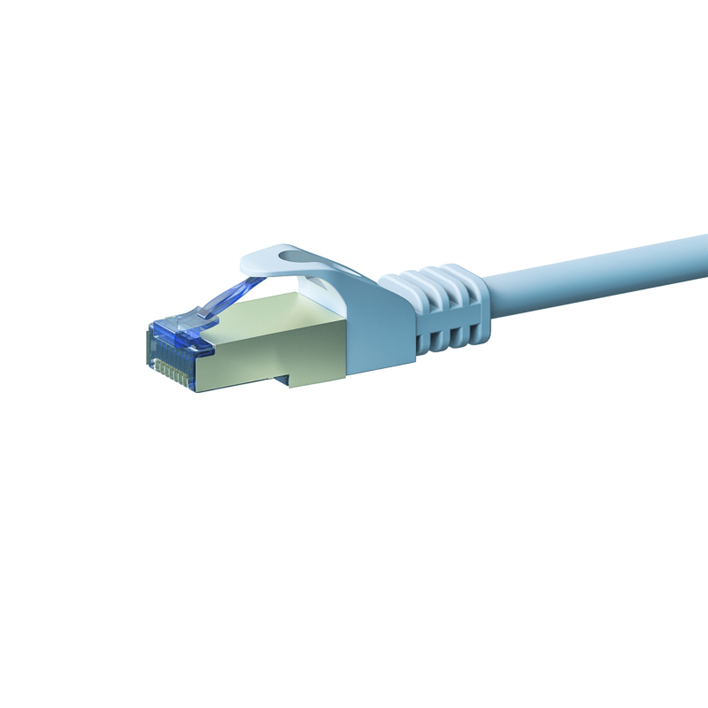 Kabel krosowy CAT6a S/FTP (PIMF) 1,50 m biały