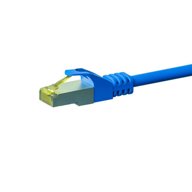 Kabel krosowy Cat7 S/FTP (PIMF) 20m niebieski