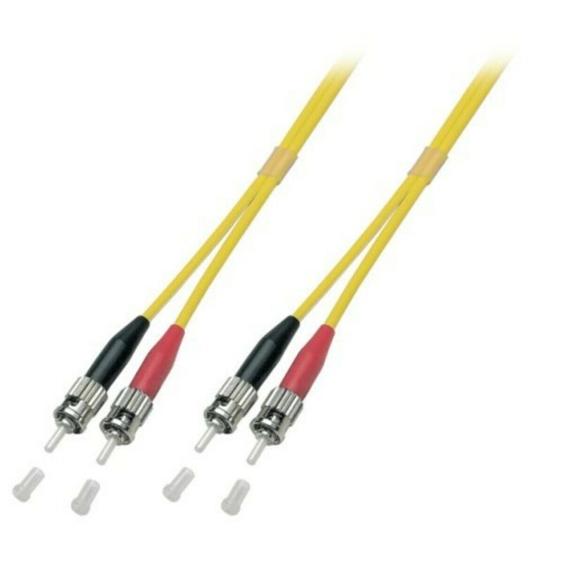 Kabel światłowodowy dupleksowy OS2 ST-ST 1m