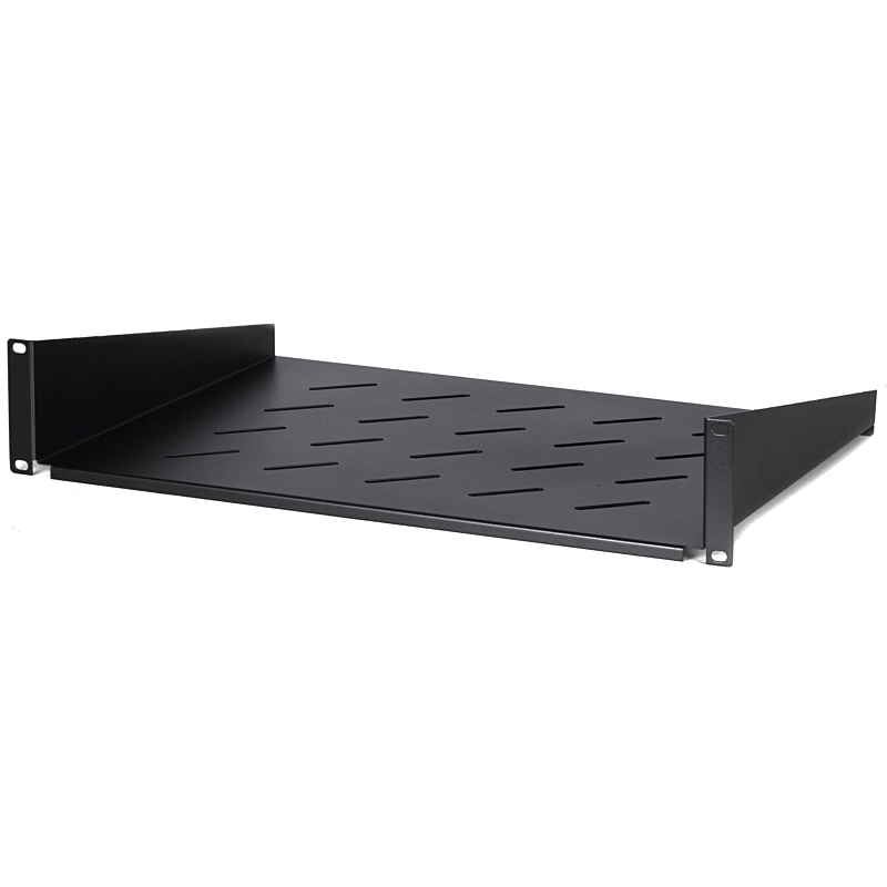 Półka 2U do szafek ściennych o głębokości 450 mm - głębokość 350 mm (maks. 15 kg)