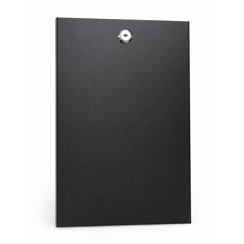 Panel boczny 9U do szaf serwerowych 10" - głębokość 310 mm z zamkiem