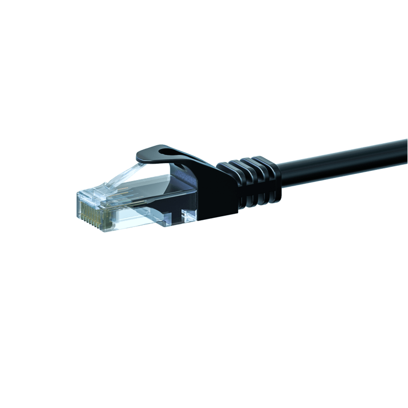 Kabel krosowy UTP CAT6 5m czarny - CCA