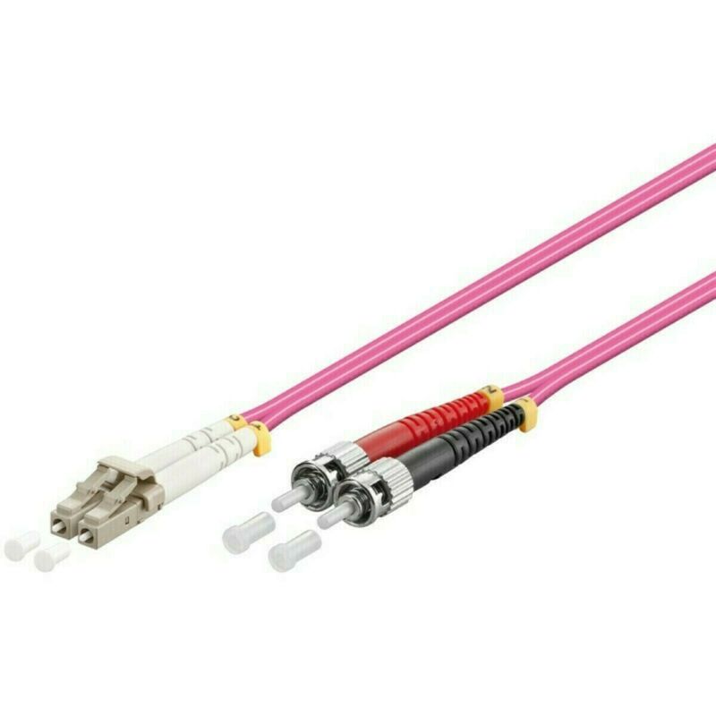 Kabel światłowodowy LC-ST OM4 0,50m