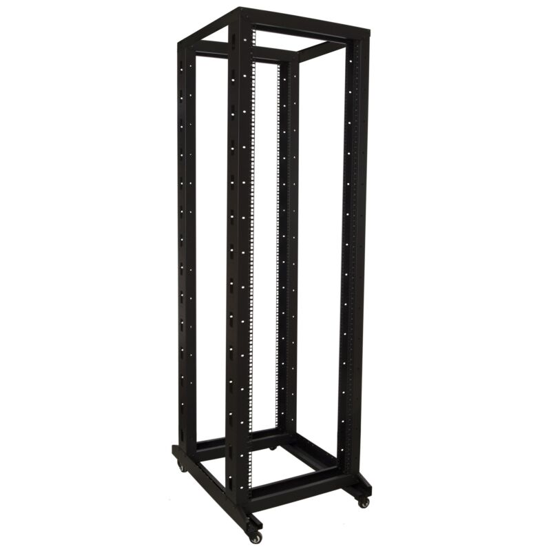 Stojak na przekaźniki 42U na kółkach 600x800x2000mm (szer. x gł. x wys.)
