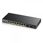 Zyxel 8-portowy GS1900 inteligentny zarządzany przełącznik PoE+