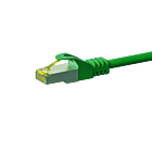 Kabel krosowy Cat7 S/FTP (PIMF) 0,50 m zielony