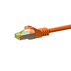 Kabel krosowy Cat7 S/FTP (PIMF) 0,50 m pomarańczowy