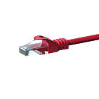 Kabel krosowy UTP CAT6 0,50m czerwony - CCA