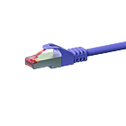 Kabel krosowy CAT6 S/FTP (PIMF) 0,25 m fioletowy