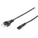 Kabel zasilający wtyczka euro do C7 5m czarny
