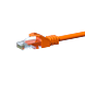 Kabel krosowy UTP CAT5e 2m pomarańczowy - CCA
