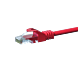 Kabel krosowy UTP CAT5e 5m czerwony - CCA