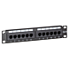 Panel krosowy UTP CAT5e 10 cali - 12 portów