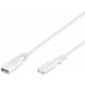 Kabel zasilający C7 do C8 2m biały
