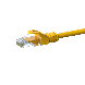 Kabel krosowy UTP CAT5e 1m żółty - 100% miedź