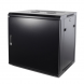 Szafka ścienna 9U z drzwiami metalowymi 600x450x500mm (szer. x gł. x wys.)
