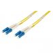 Kabel światłowodowy dupleksowy OS2 LC-LC 7,50m