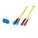 Kabel światłowodowy dupleksowy OS2 SC-ST 5m