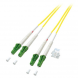 Kabel światłowodowy dupleksowy OS2 LC/APC-LC/APC 20m