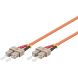 Kabel światłowodowy SC-SC OM2 0,50m
