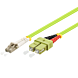 Kabel światłowodowy LC-SC OM5 (zoptymalizowany pod kątem lasera) 1m