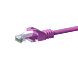 Kabel krosowy UTP CAT5e 5m różowy - 100% miedź