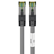 Kabel krosowy Cat8 S/FTP (PIMF) 1m szary