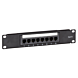 Panel krosowy UTP CAT6 10 cali - 8 portów