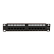 Panel krosowy UTP CAT6a 10 cali - 12 portów
