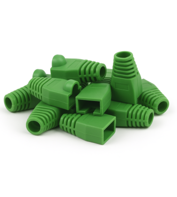 Dźwigar kablowy DANICOM RJ45 Zielony - 10 sztuk