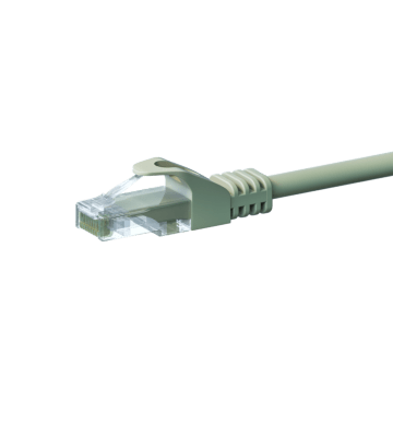 Kabel krosowy UTP CAT5e 2m szary - 100% miedź