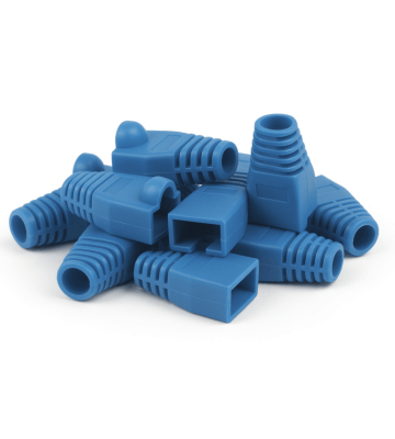 DANICOM Dźwigar kablowy RJ45 niebieski - 10 sztuk