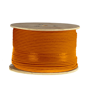 Kabel DANICOM CAT7 100% miedź S/FTP 500m na rolce sztywny - LSZH (Cca)