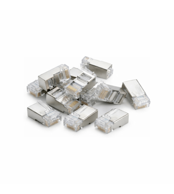 Złącze DANICOM SFTP CAT6a RJ45 - do żyły elastycznej - 10 szt.