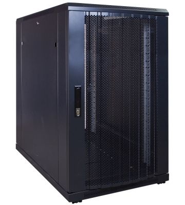 Szafa serwerowa 18U z drzwiami perforowanymi 600x1000x1000mm (szer. x gł. x wys.)